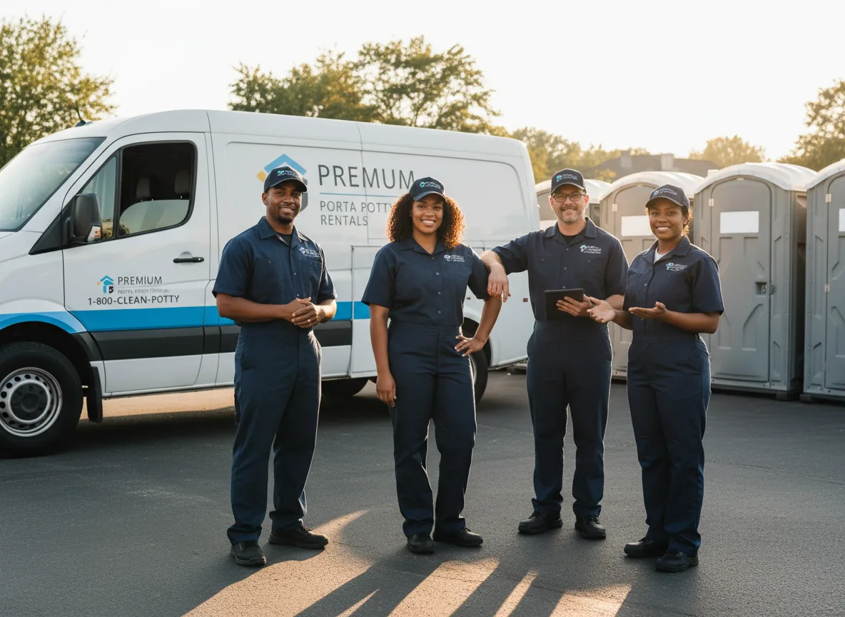 VIP Portable Toilets company in Wolf Lake, IL